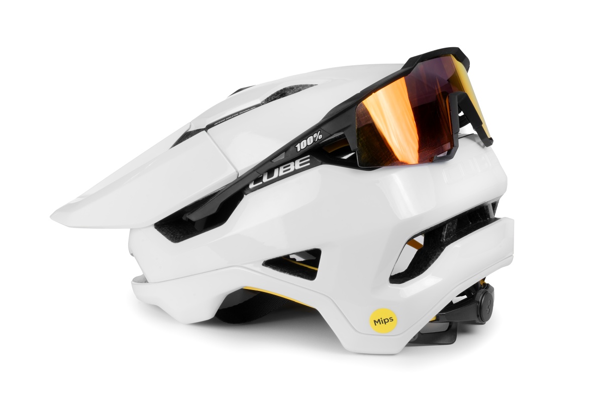 Cube Trooper Mips MTB Helm weiß 2027