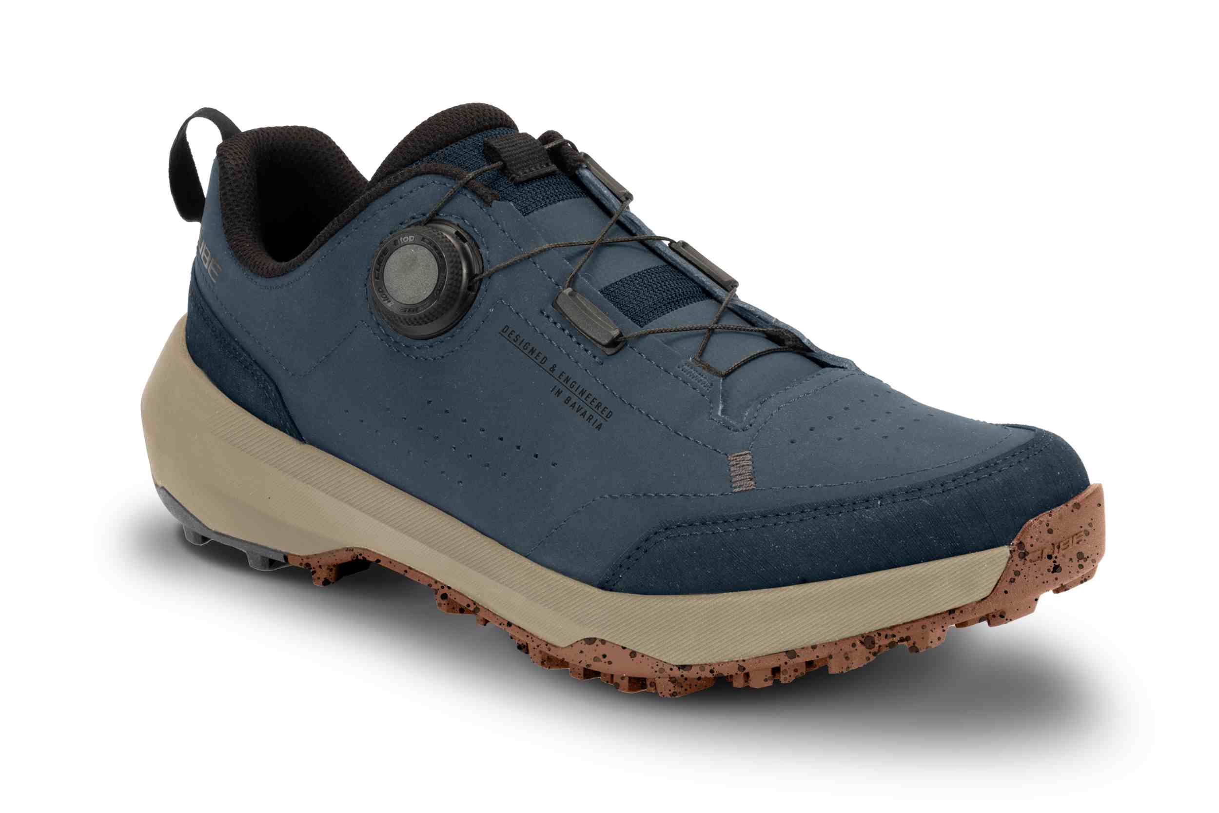 Cube Loxia Pro MTB / Trekking Fahrrad Schuhe blau/sandfarben 2027