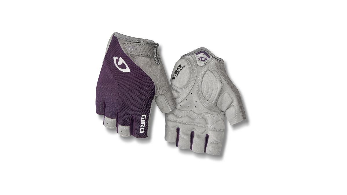 Giro Strada Massa Supergel Damen Fahrrad Handschuhe kurz lila 2021
