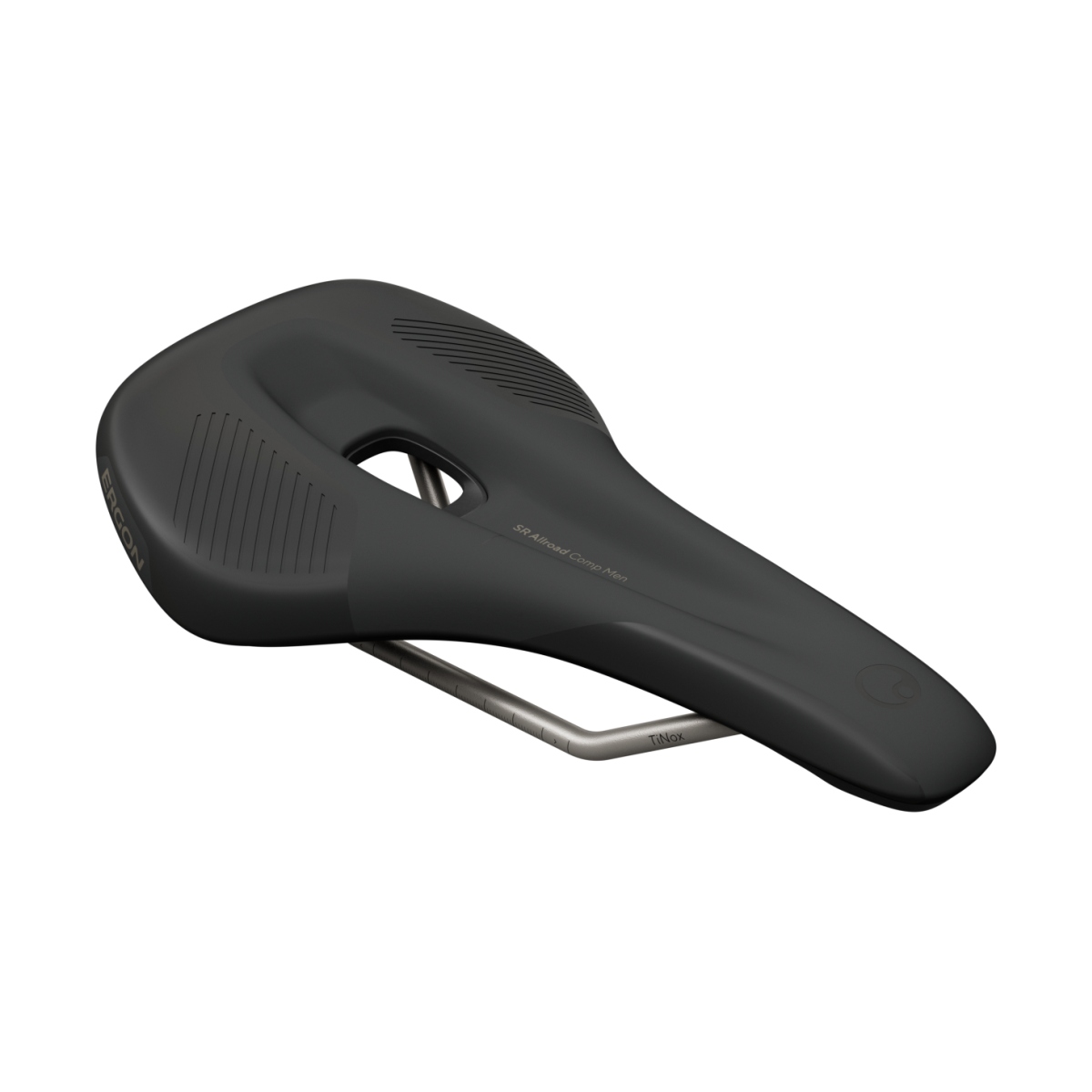 Ergon SR Allroad Comp Men ergonomischer Gravel / Rennrad Fahrrad Sattel schwarz