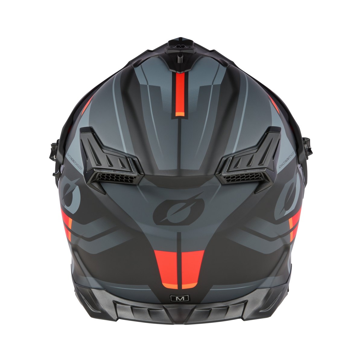 O'Neal A Series Spike Motorrad Helm schwarz/grau/rot 2025 Oneal