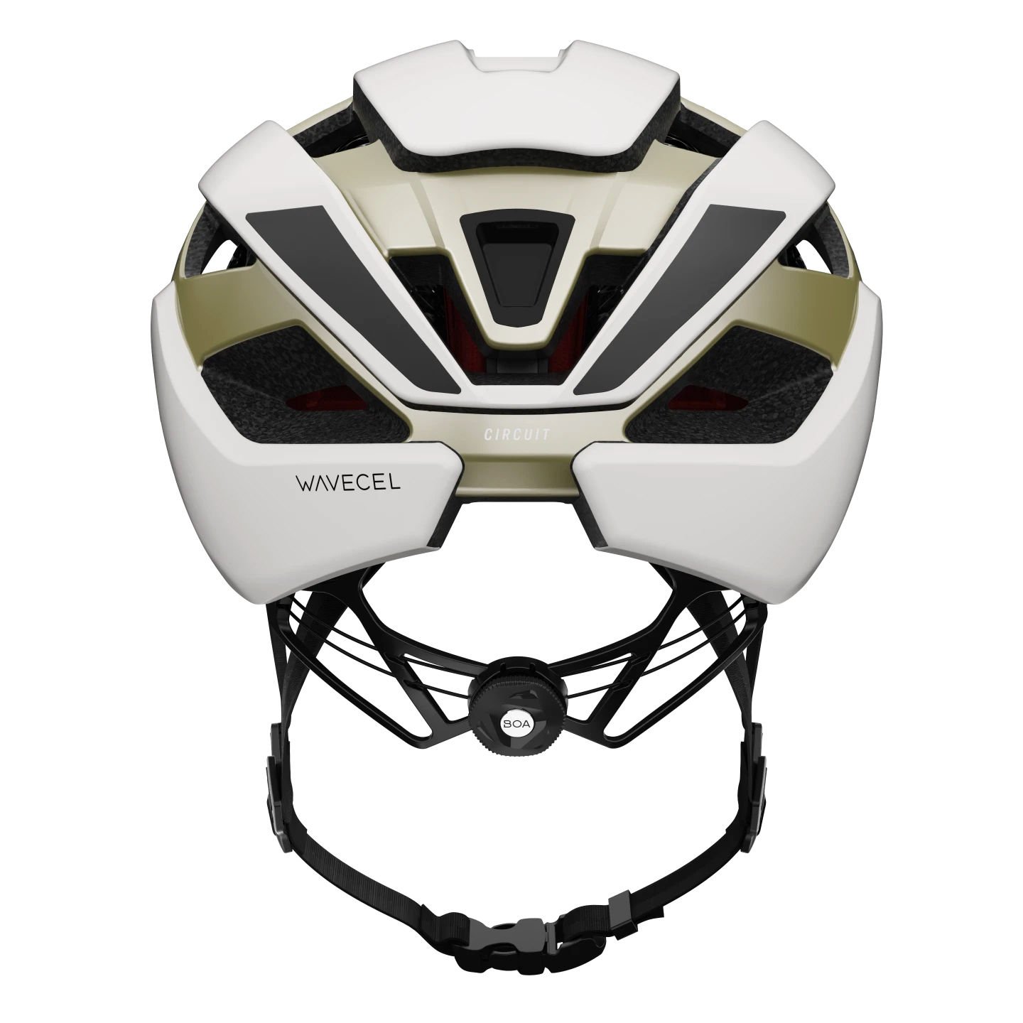 Bontrager Circuit WaveCel Rennrad Fahrrad Helm weiß/braun 2026
