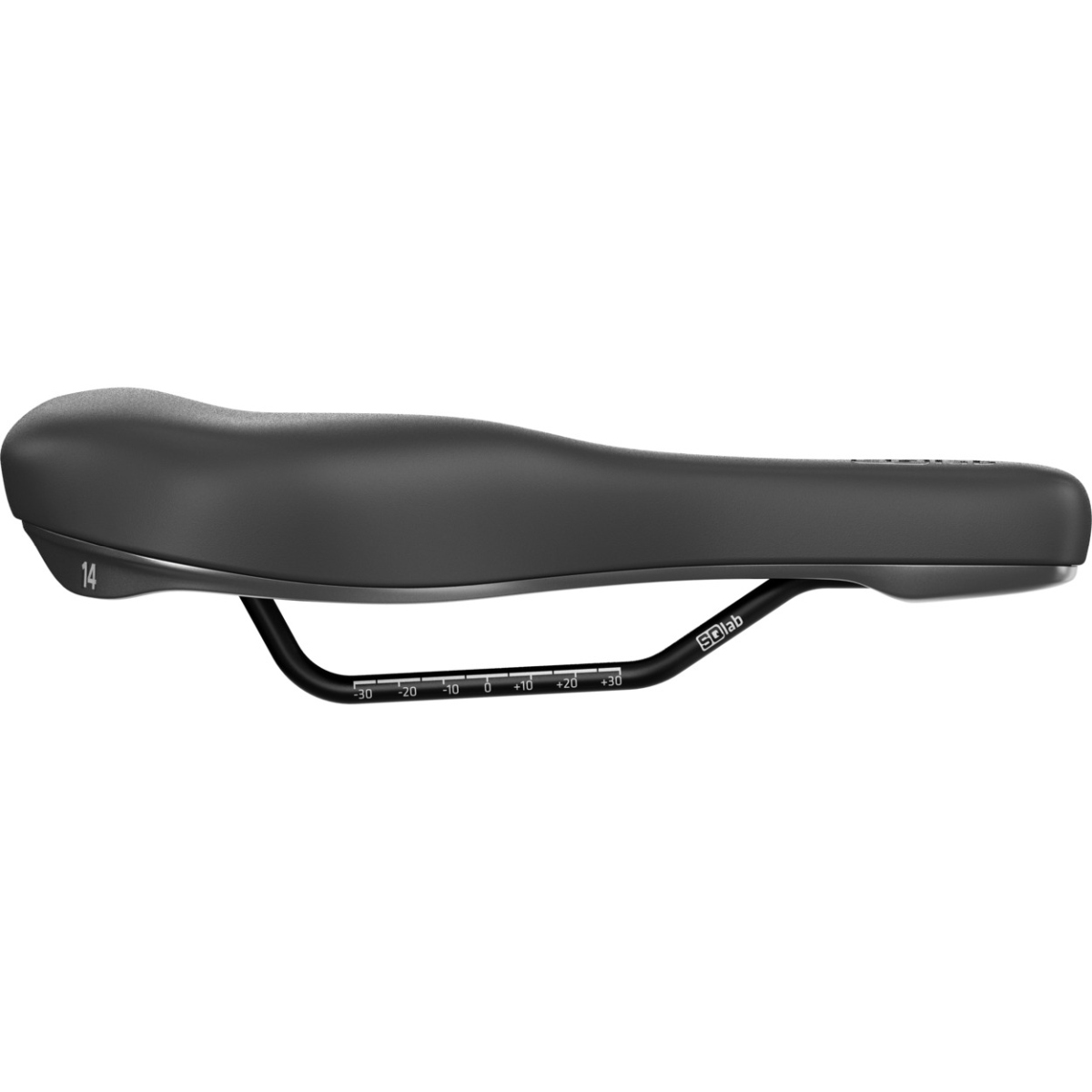 SQlab 601 Ergolux 2.0 Unisex City / Trekking Fahrrad Sattel schwarz