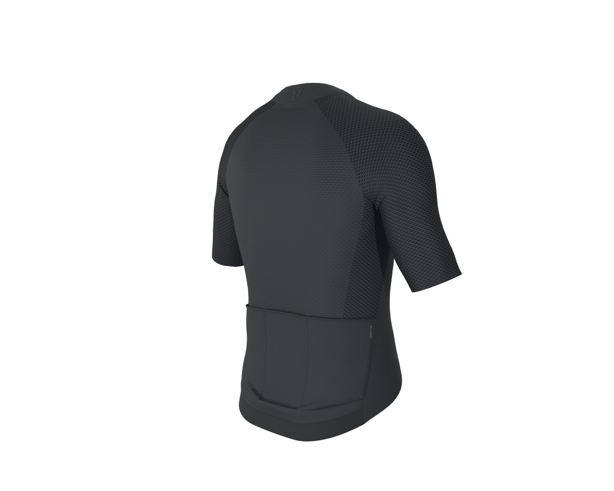 SQlab One12 Road / MTB Race Fahrrad Trikot kurz schwarz 2025
