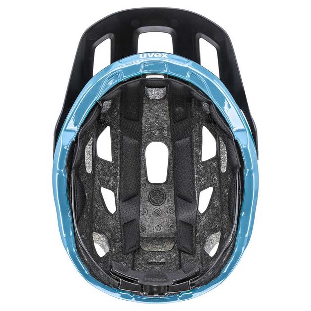 Uvex React MTB Fahrrad Helm matt blau 2026