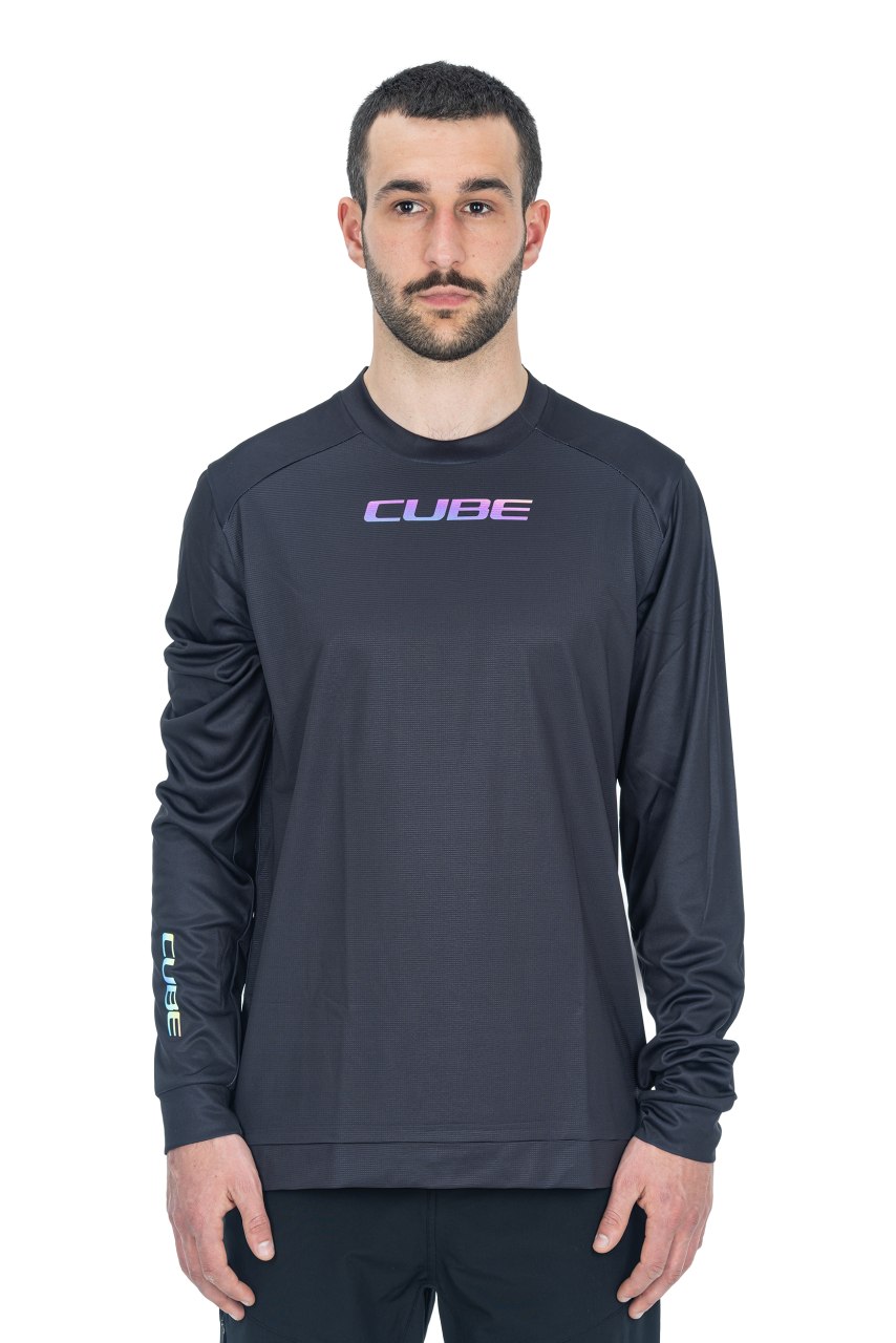 Cube ATX Fahrrad Trikot lang schwarz 2027