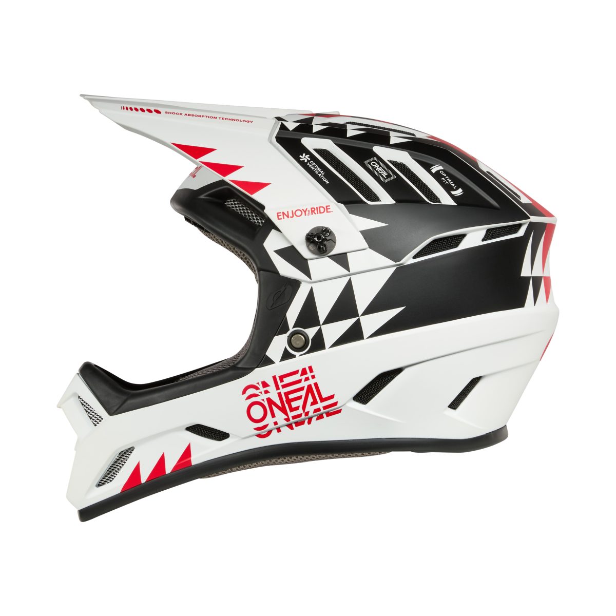 ONeal Backflip Knox MTB DH Fahrradhelm weiß/schwarz 2027