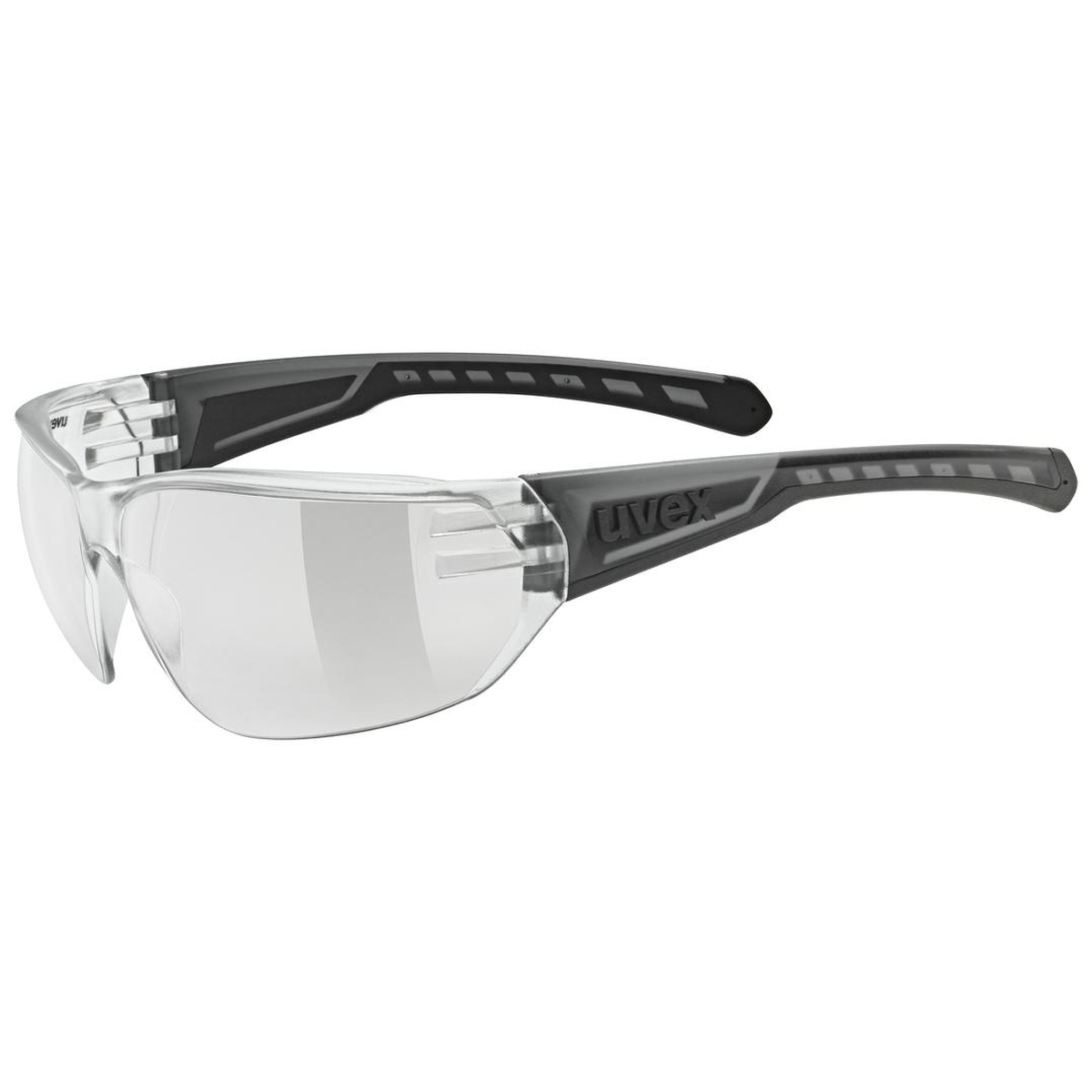 Uvex Equate Fahrrad / Sport Brille grau/klar