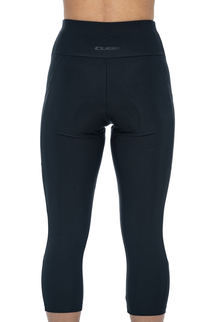 Cube ATX Cropped Damen Fahrrad Hose lang schwarz 2027