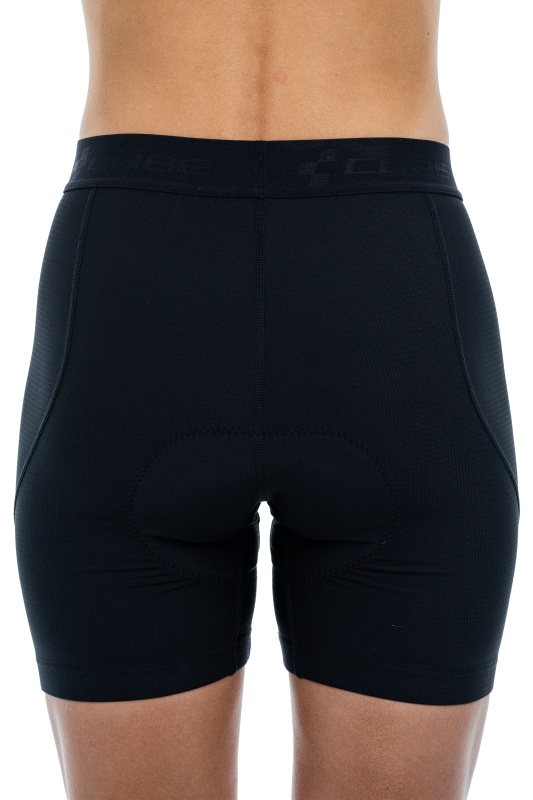 Cube Liner CMPT Hot Pant Damen Fahrrad Innenhose kurz schwarz 2027