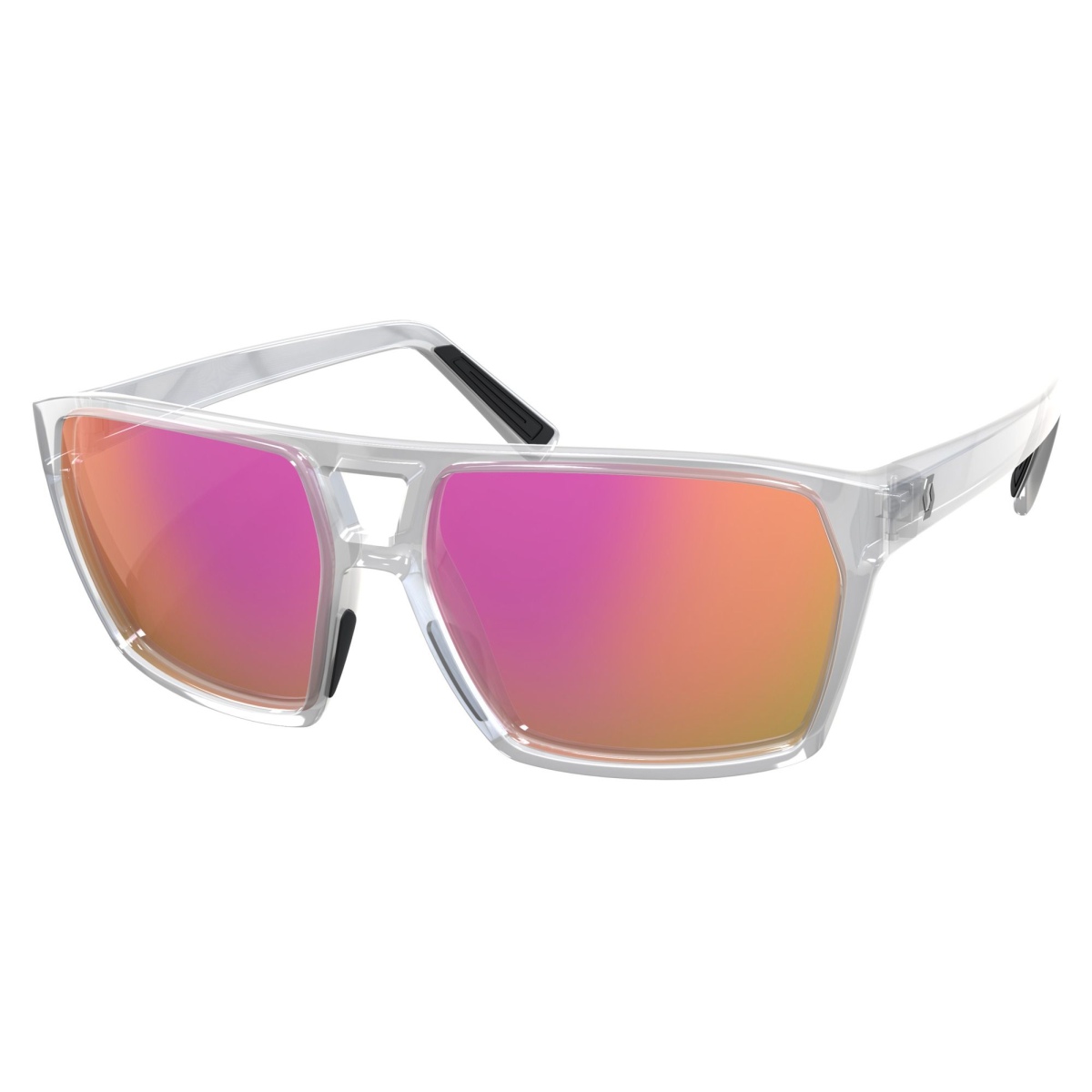 Scott Tune Sport / Freizeit Brille translucent/pink chrome