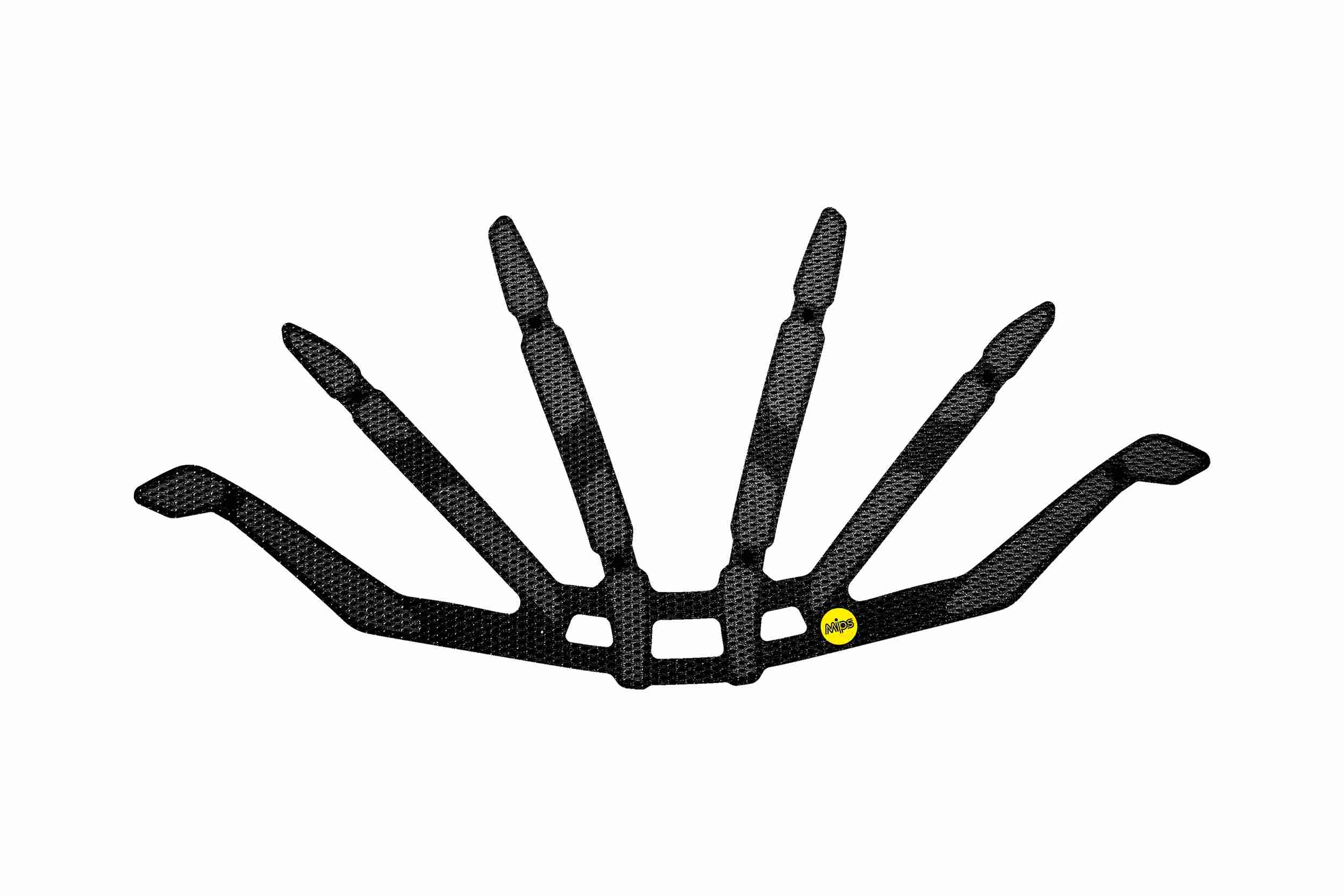 Cube Helmpolster / Ersatzpads 6 mm für Heron MIPS Helm schwarz