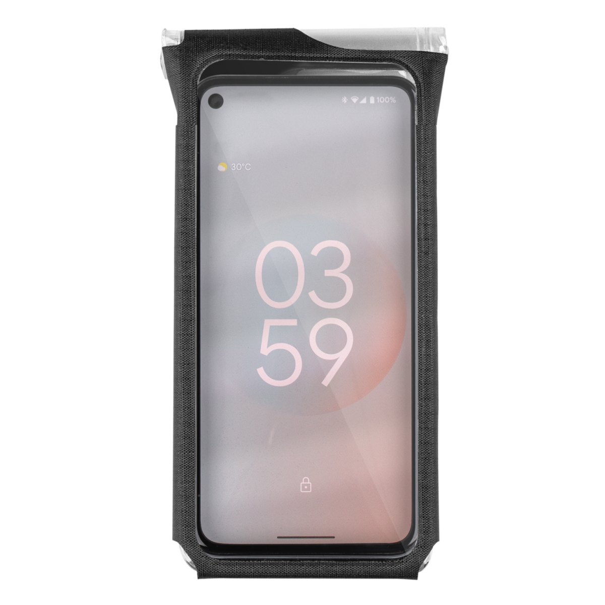 Topeak Phone DryBag S wetterfeste Smartphone-Hülle für Display bis 6.0'' mit QuickClick schwarz