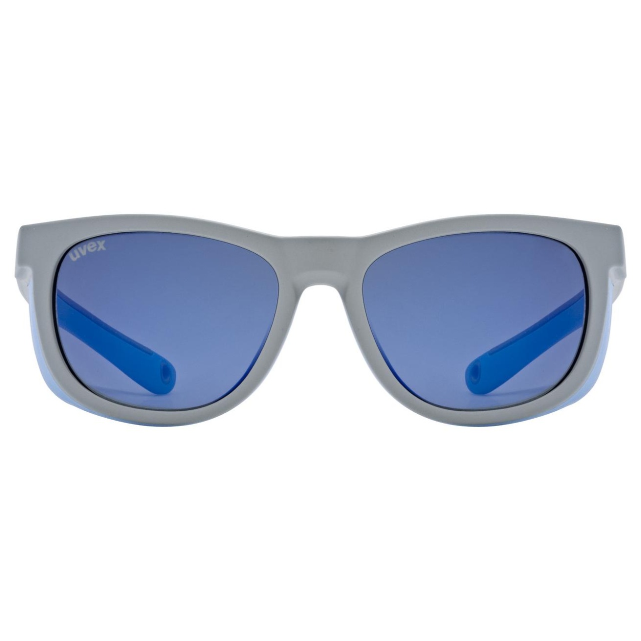 uvex sportstyle 513 Kinder Fahrradbrille matt grau/mirror blau