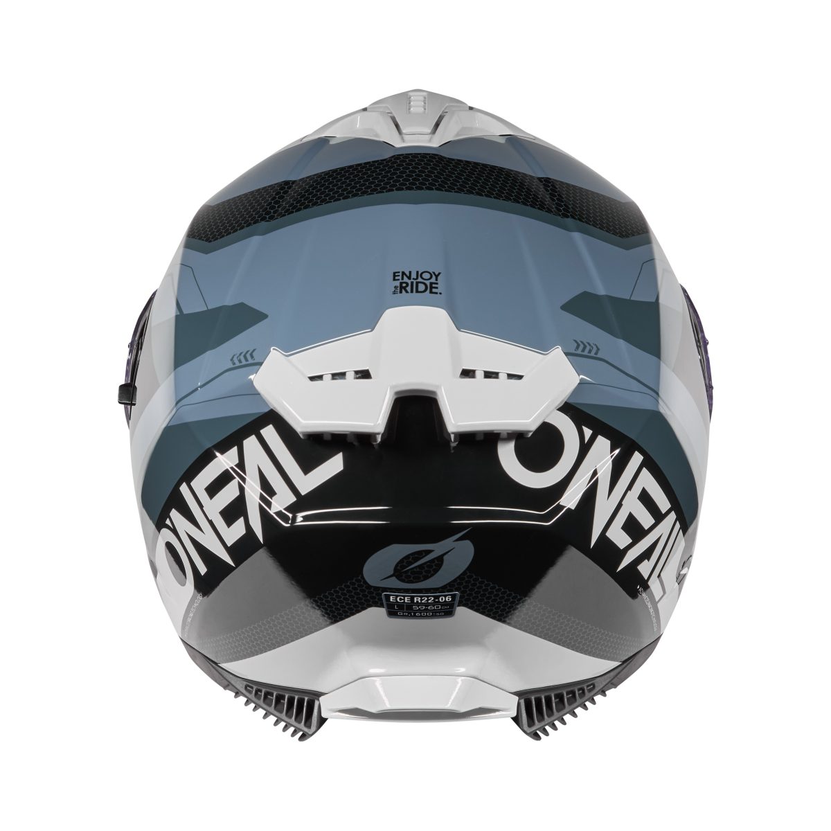 O'Neal Challenger Exo Enduro MX Motorrad Helm schwarz/grau 2025 Oneal