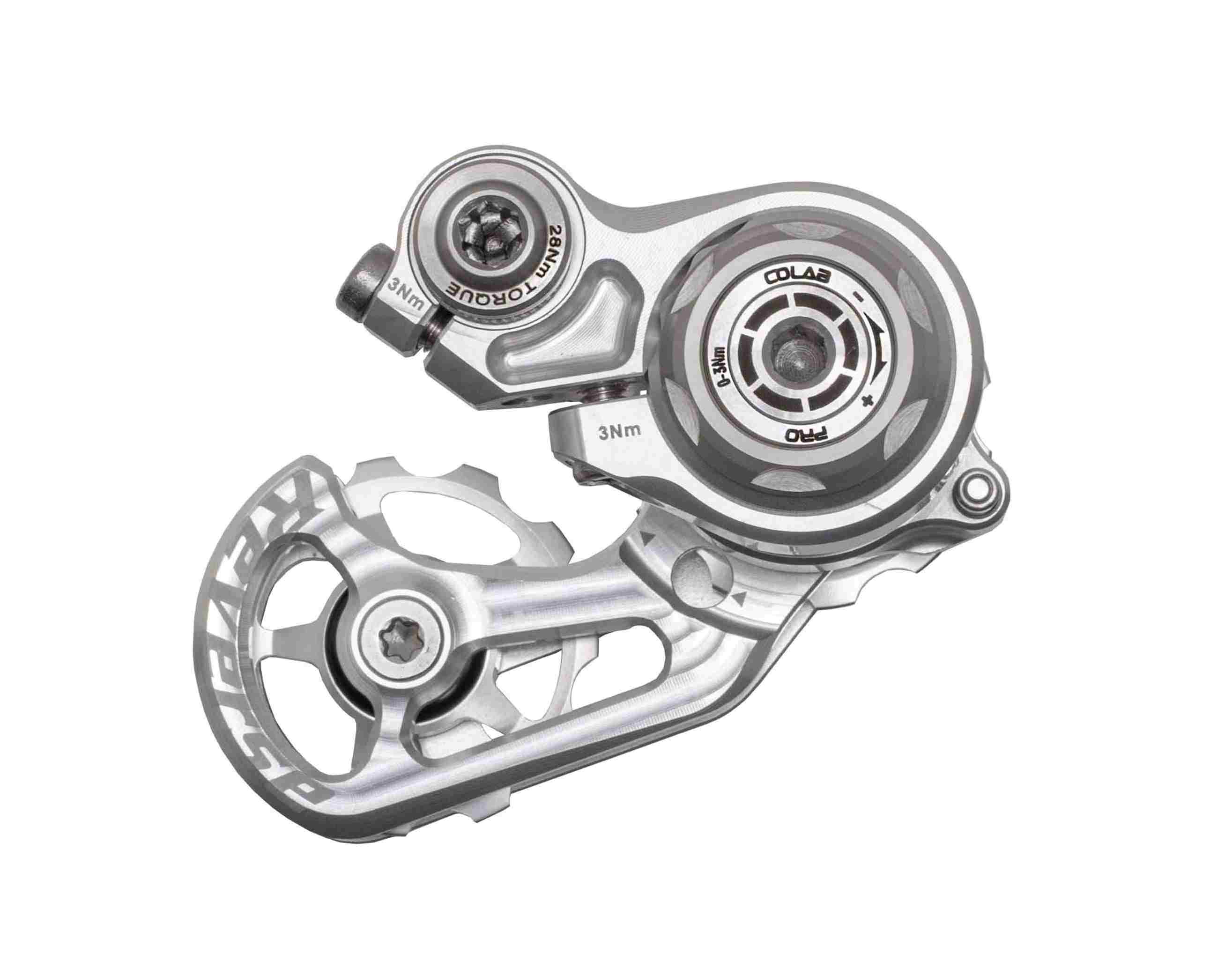 Reverse Colab Pro Kettenspanner silberfarben