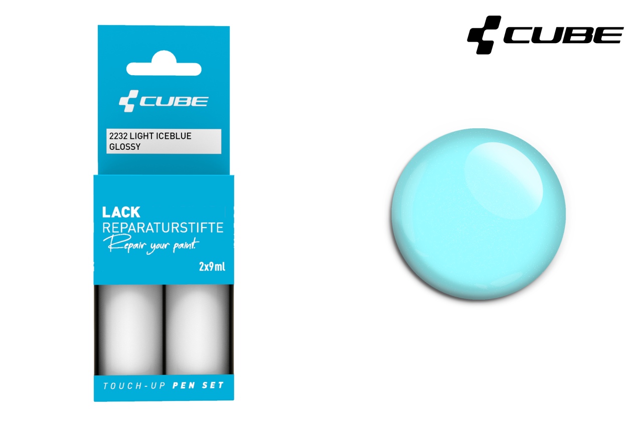 Cube Touch-Up Pen Lackreparaturstift Set 30ml / 49.83¤ / Liter light iceblue glossy