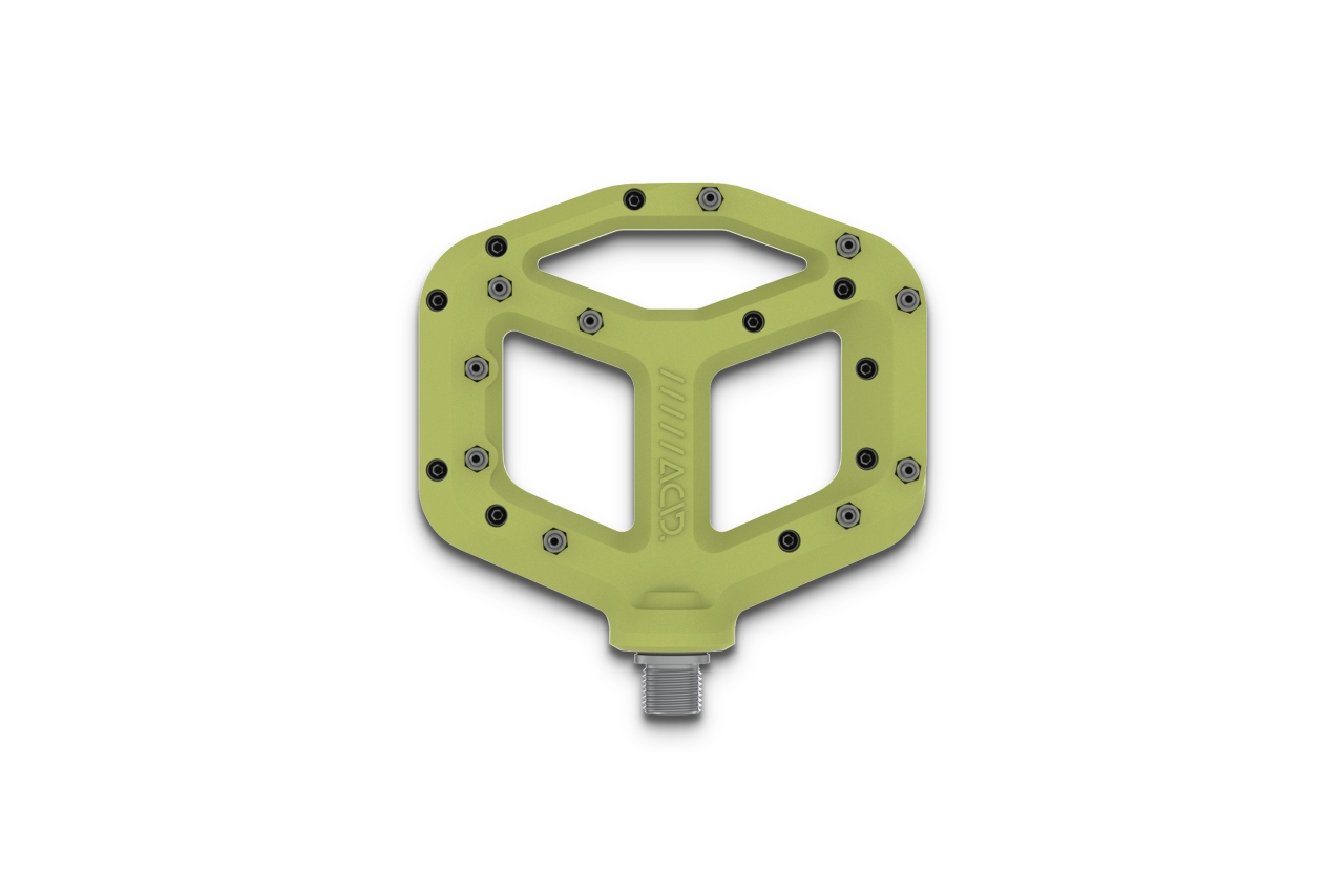 Acid Flat P30 Fahrradpedale limegreen
