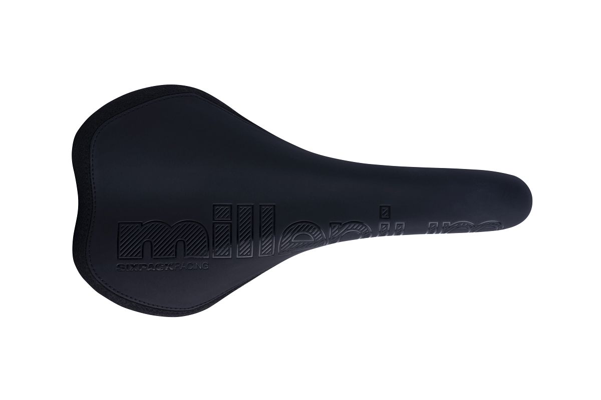 Sixpack Millenium DH Fahrrad Sattel stealth schwarz