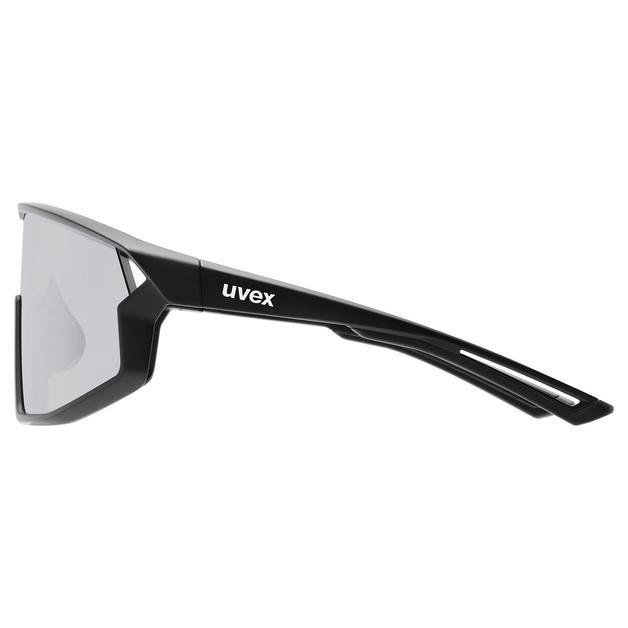 uvex skyryse Fahrrad / Sport Brille matt schwarz/mirror silberfarben