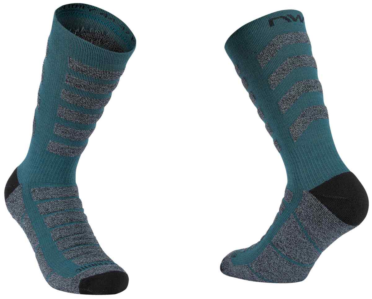Northwave Husky Ceramic High Winter Fahrradsocken petrolium grün 2027