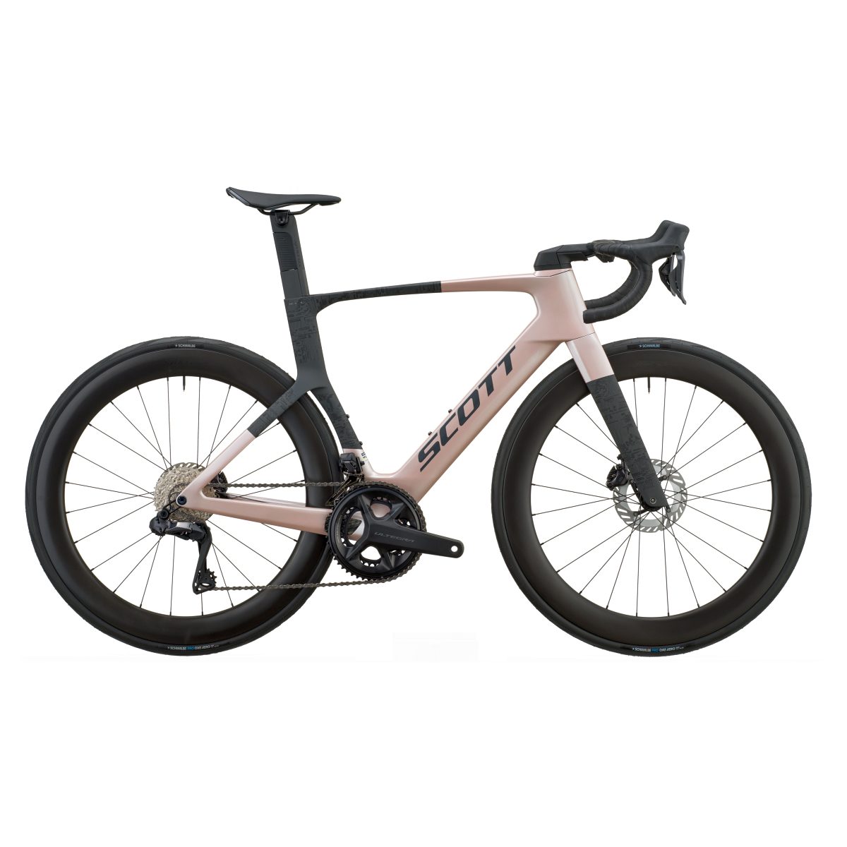 Scott Foil RC 10 Carbon Rennrad champagne pink/carbon schwarz 2027