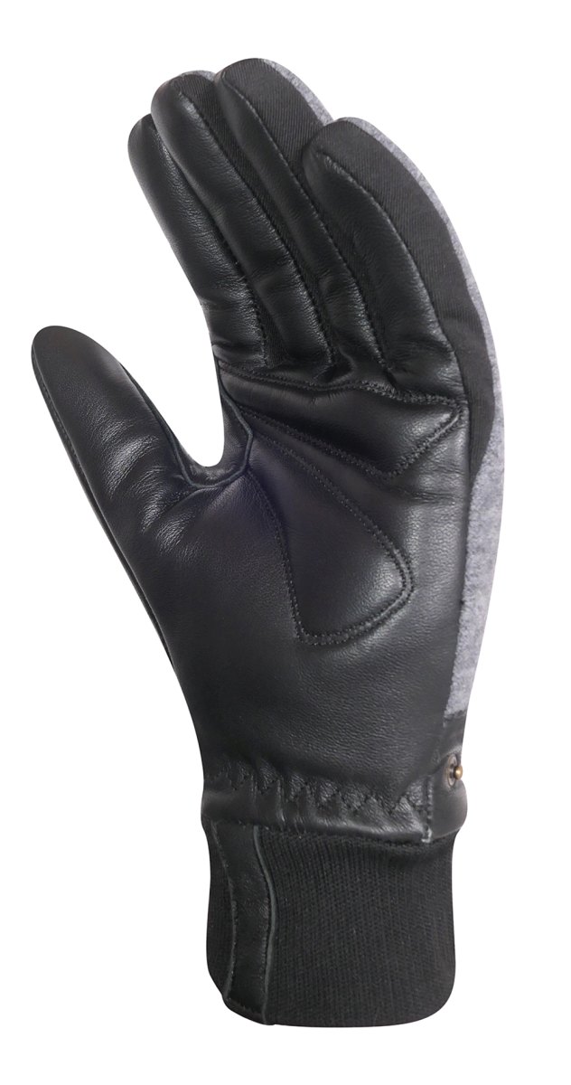 Chiba All Natural X-Warm Fahrrad Winter Handschuhe lang grau 2027