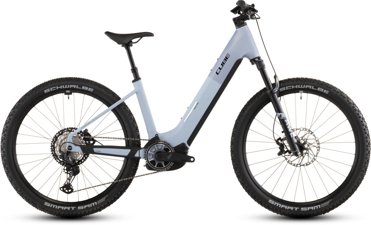 Cube Reaction Hybrid SLX 800 27.5'' Easy Entry E-Bike MTB Pedelec gauzegrey/iceblue 2026