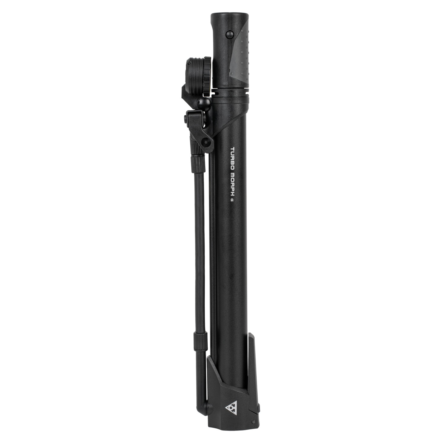 Topeak Turbo Morph G Fahrrad Stand / Minipumpe mit Manometer schwarz