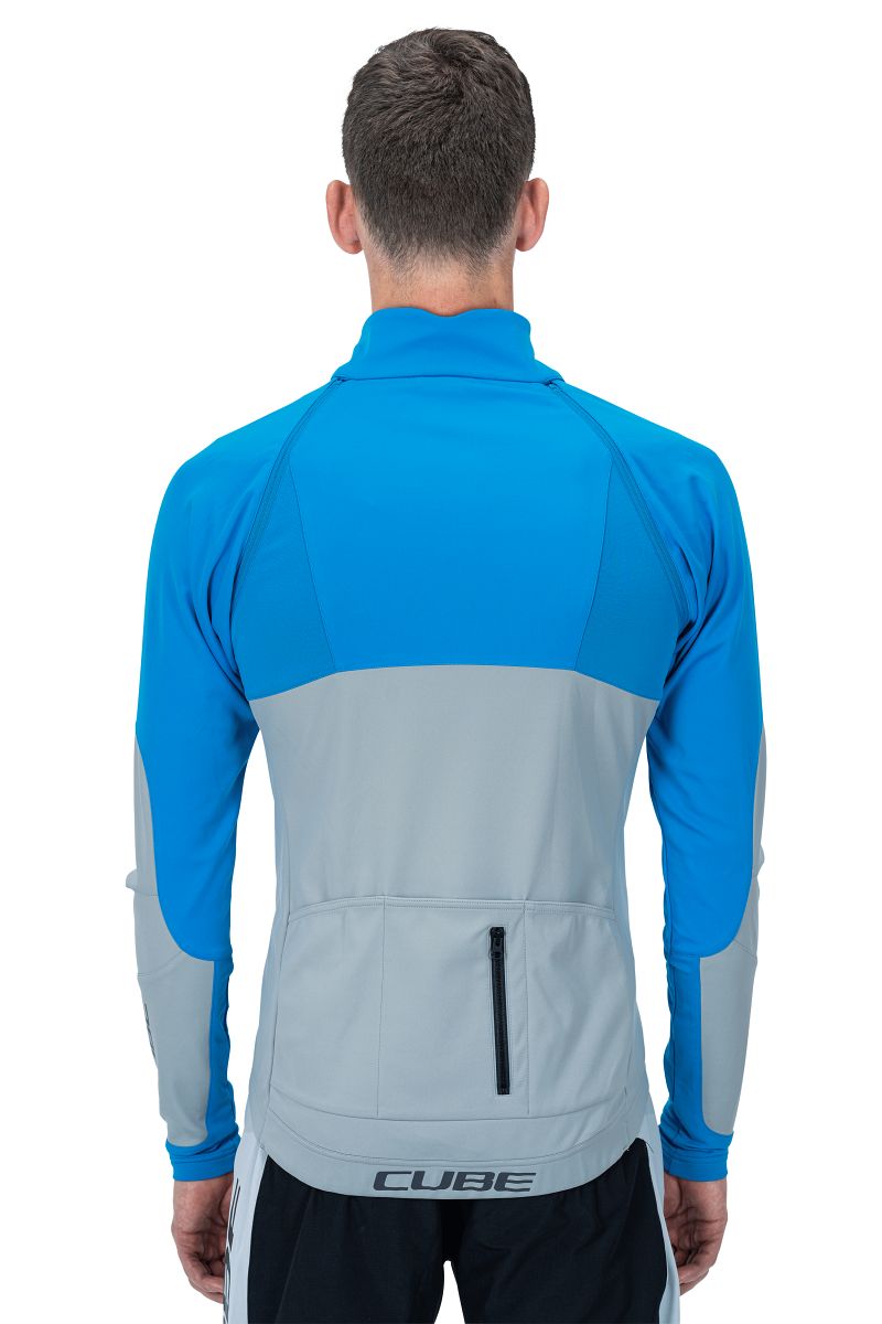 Cube Teamline Fahrrad Multifunktionsjacke blau/grau 2027