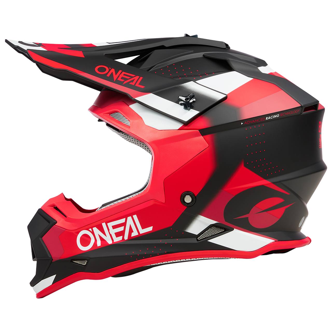 O'Neal 2 Series Spyde Motocross Enduro MTB Helm schwarz/rot/weiß 2027 Oneal