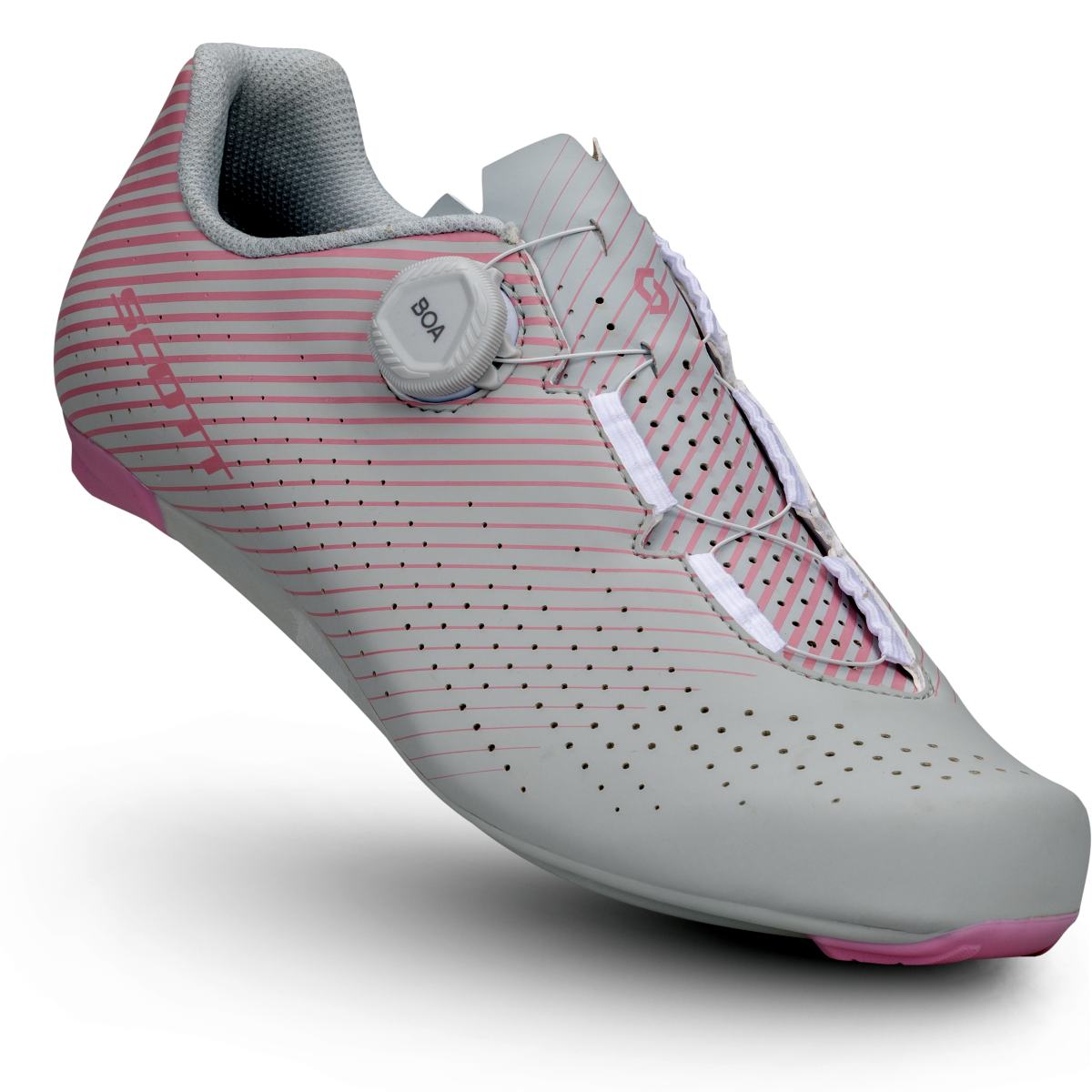 Scott Comp Rennrad Damen Fahrradschuhe grau/pink 2027