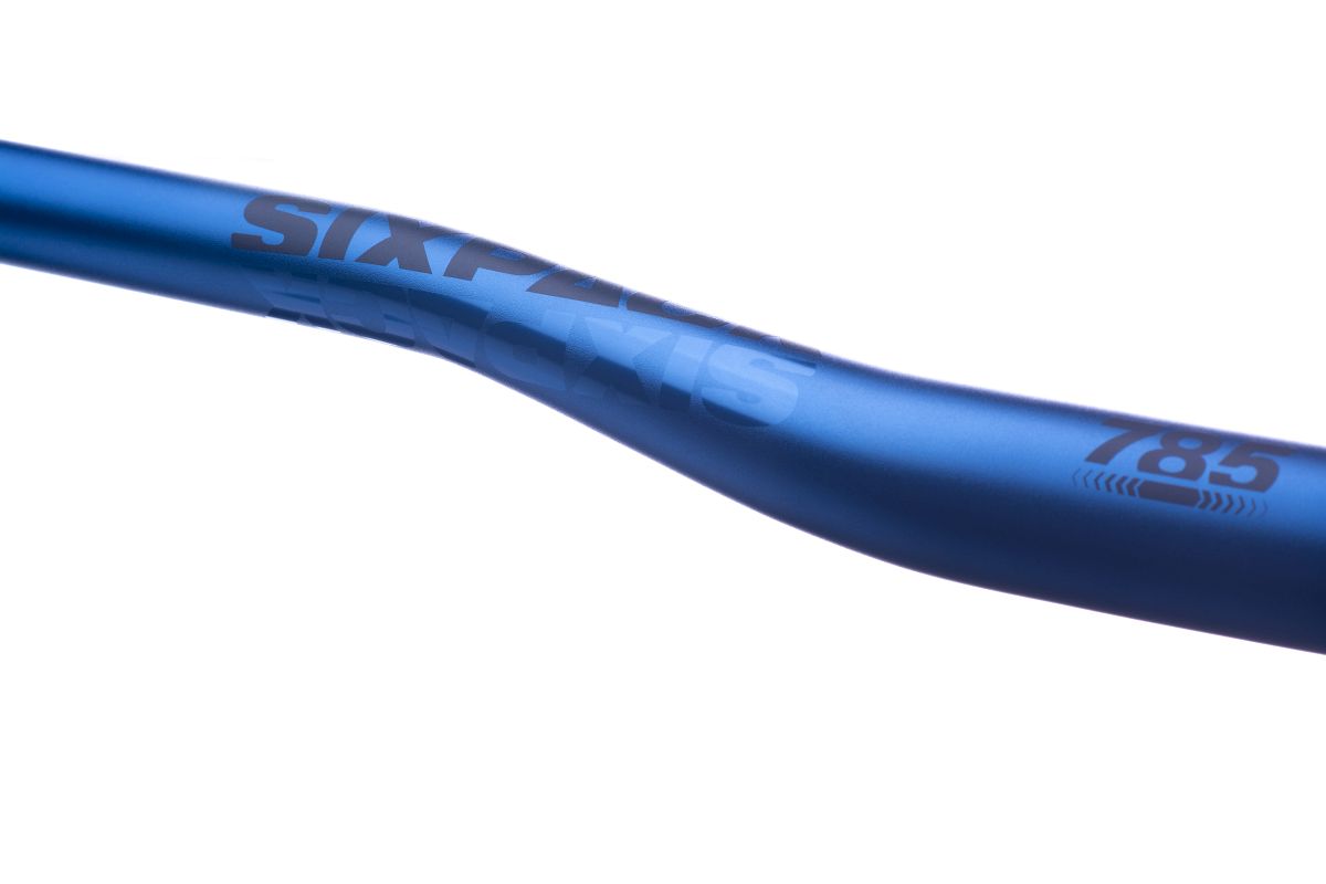 Sixpack Vertic Fahrrad Lenker 785mm x 31.8mm blau