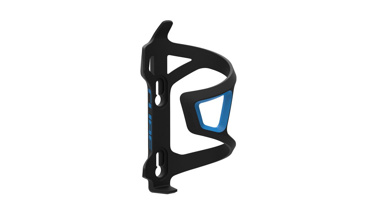 Cube HPP Left Hand Sidecage Fahrrad Flaschenhalter links schwarz/blau