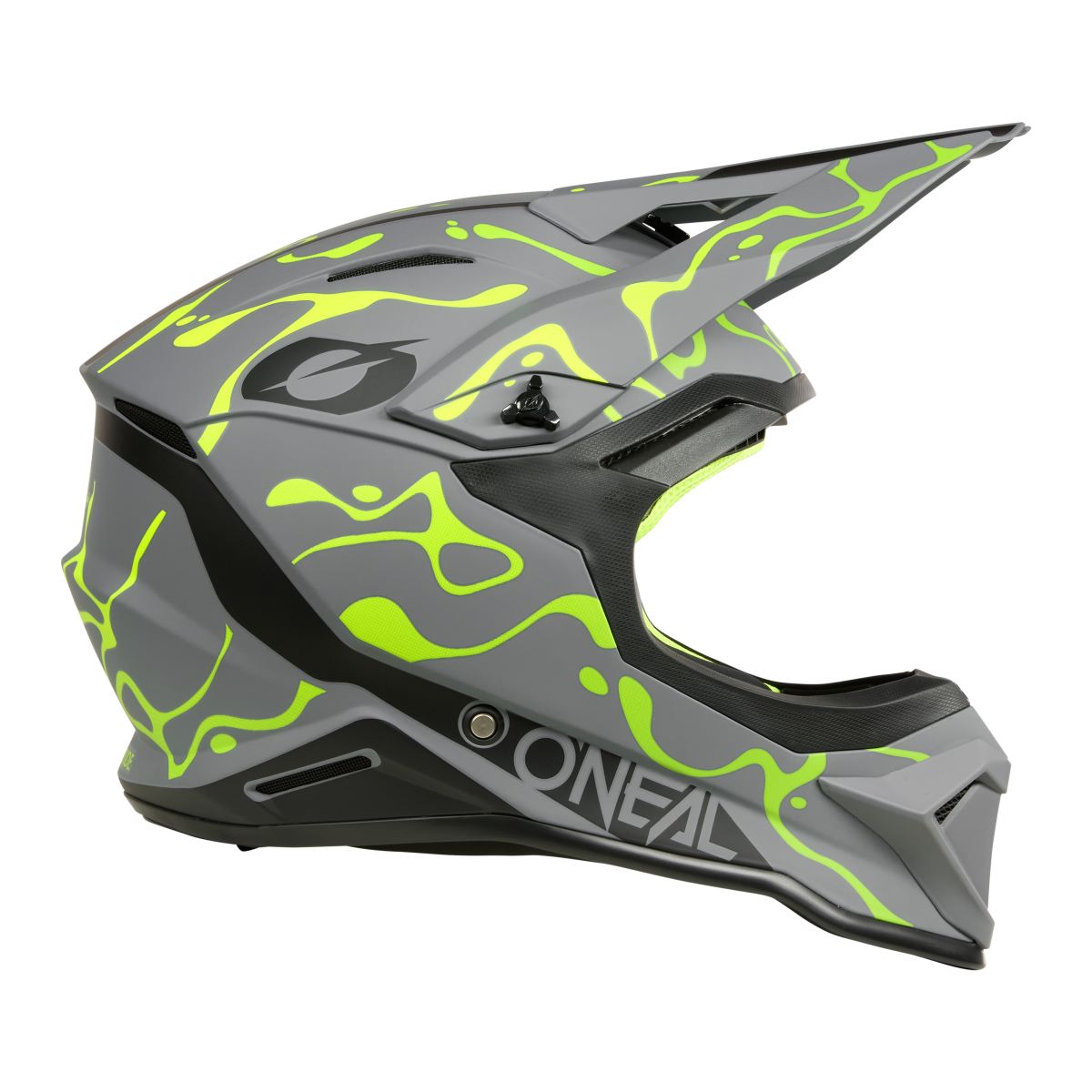 ONeal 1SRS Splash Motocross Enduro MTB Helm grau/gelb 2027