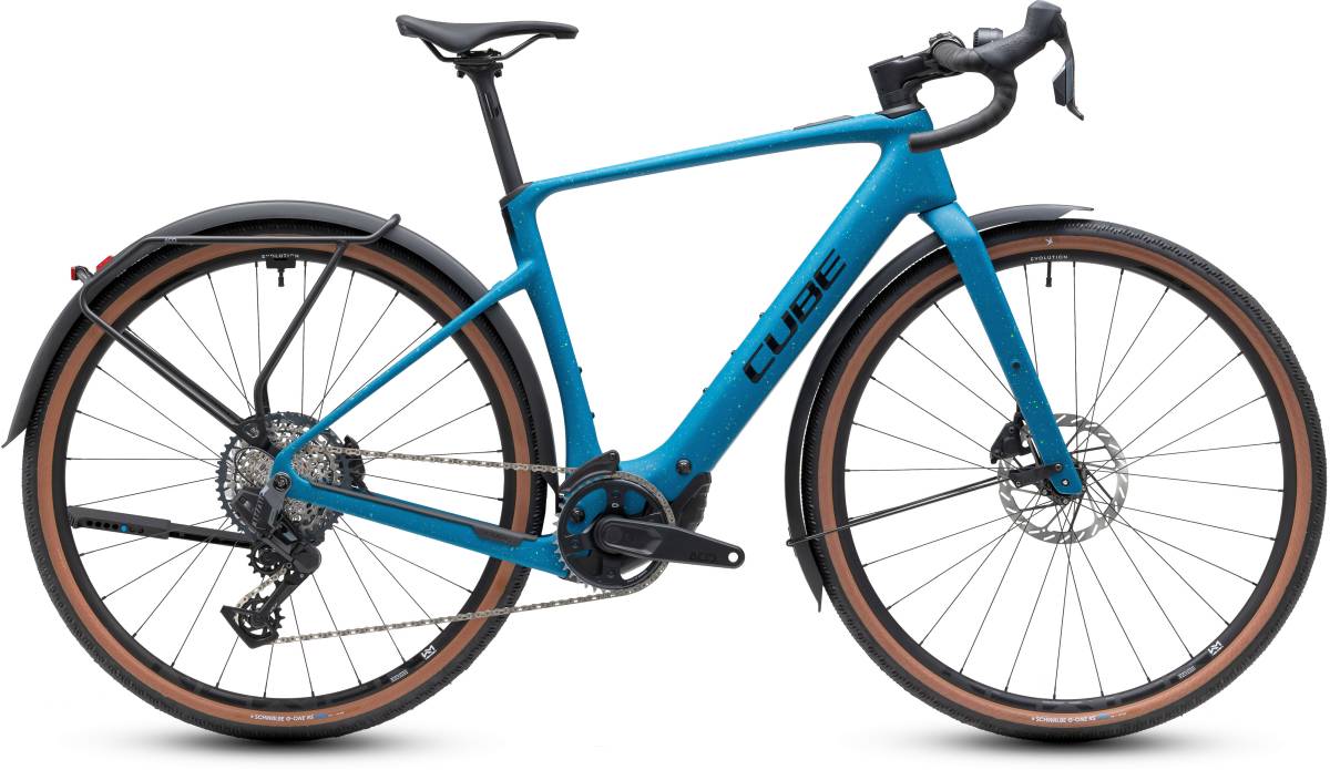 Cube Nuroad Hybrid C:62 EXC 400X FE 28'' Carbon E-Bike Gravel Pedelec tropicalteal/black 2027