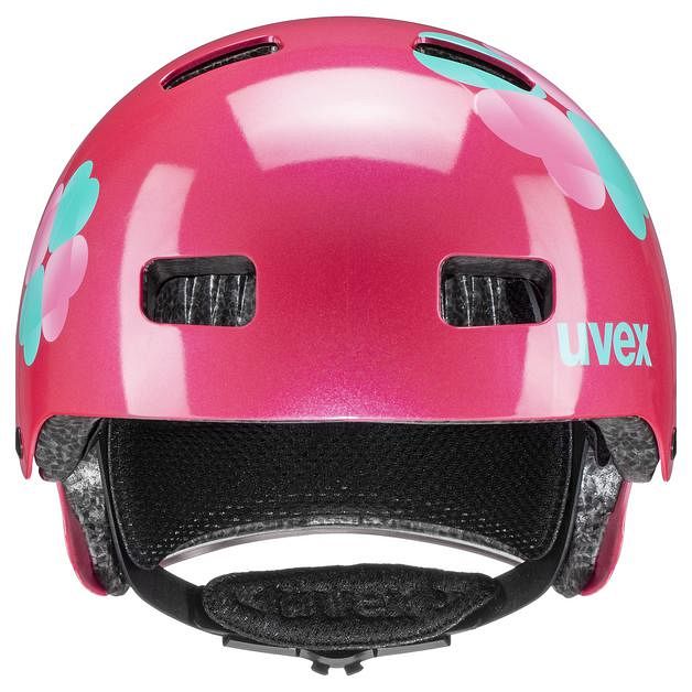 Uvex Kid 3 Kinder BMX Dirt Fahrrad Helm flower pink 2025