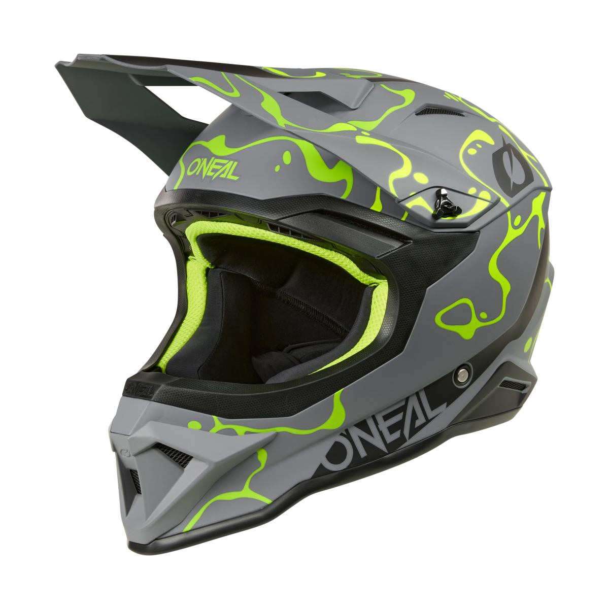 ONeal 1SRS Splash Motocross Enduro MTB Helm grau/gelb 2027