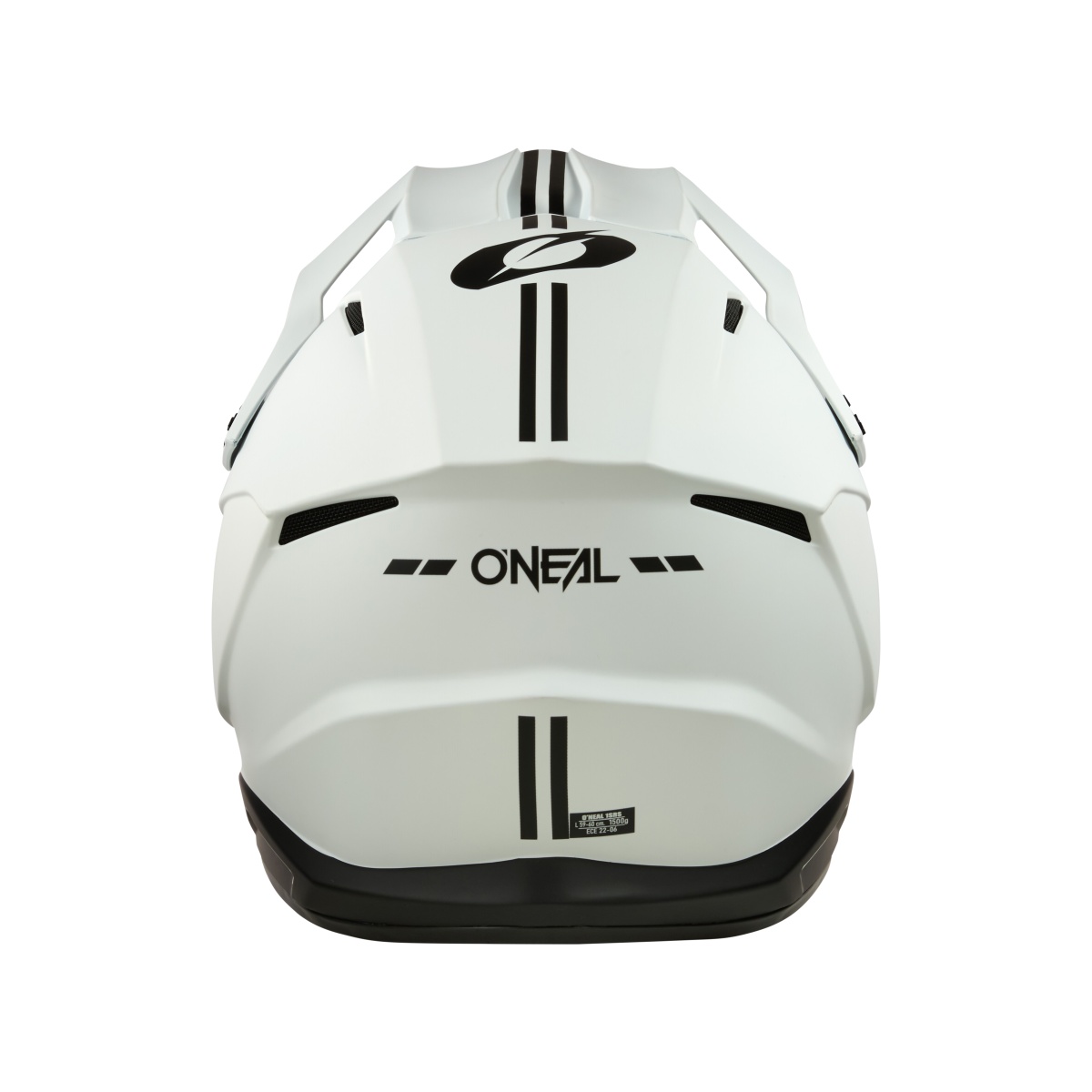 O'Neal 1 Series Solid Motocross Enduro MTB Helm weiß 2027 Oneal