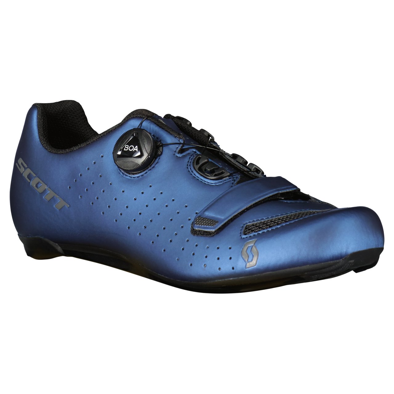 Scott Road Comp Boa Rennrad Fahrrad Schuhe metallic blau 2024