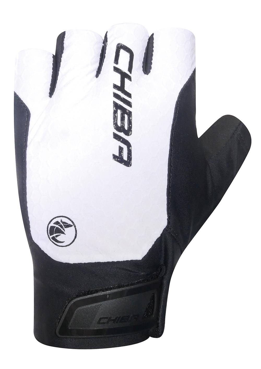Chiba Pure Race II Fahrrad Handschuhe kurz weiß/schwarz 2027