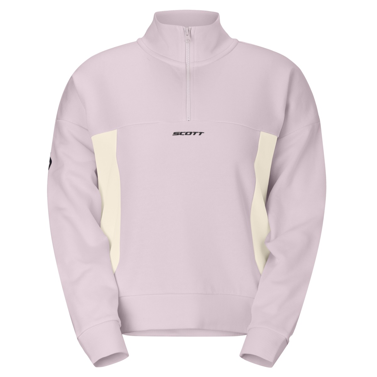 Scott Halfzip Damen Freizeit Pullover rosa/weiß 2026