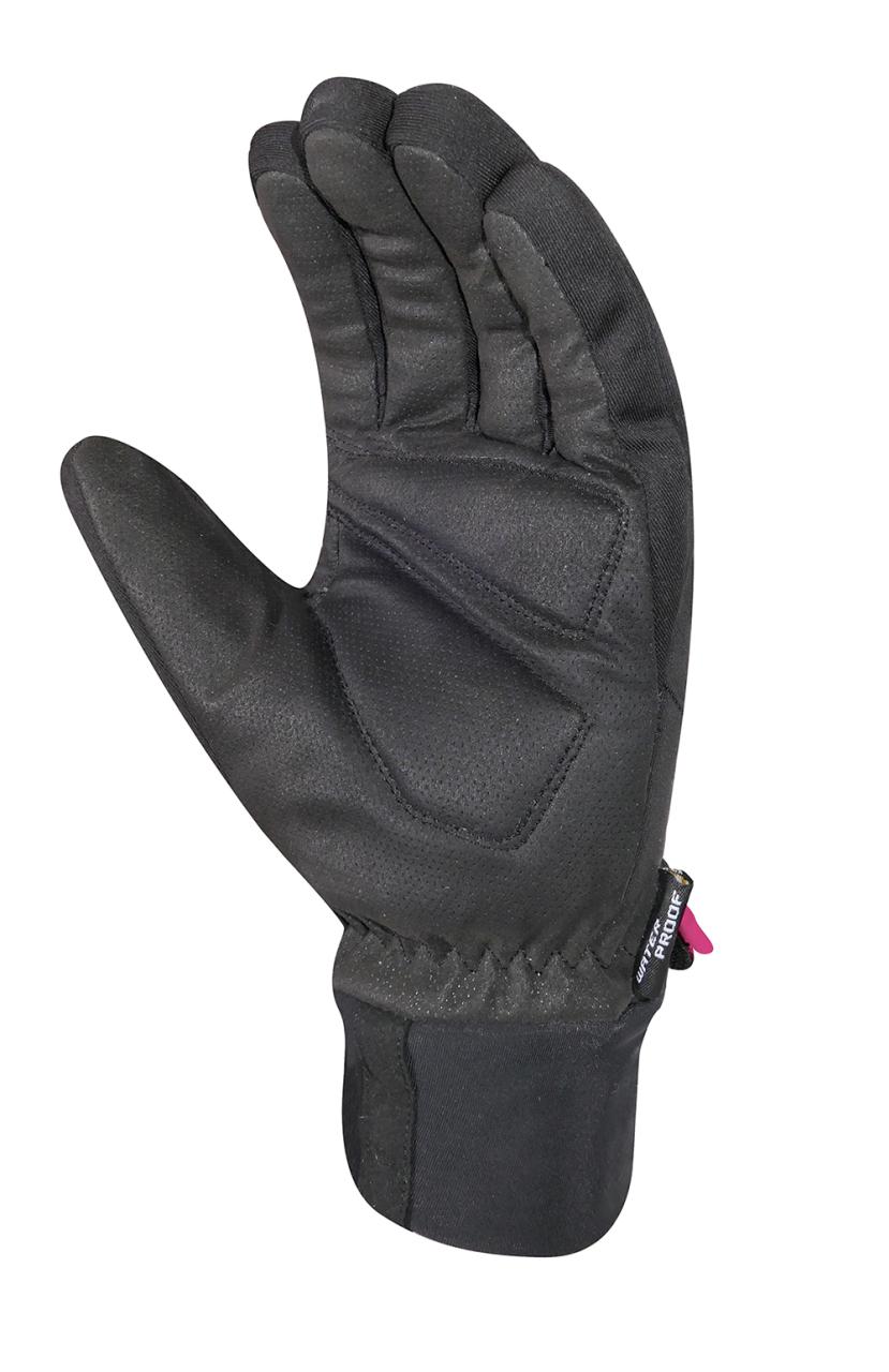 Chiba Rain Pro Winter Fahrrad Handschuhe lang schwarz/pink 2027