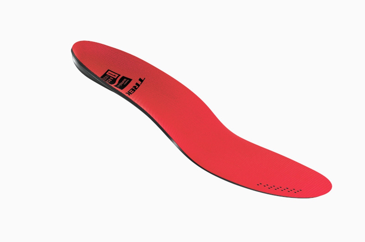 Trek BioDynamic Einlegesohle Flach rot