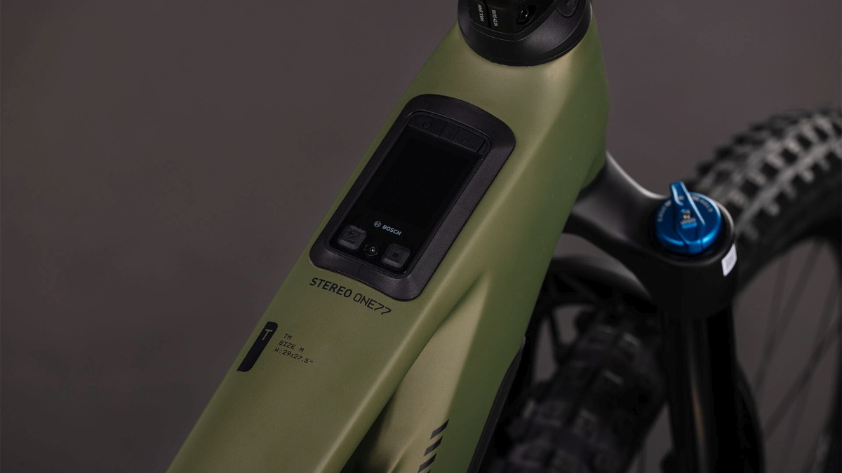 Cube Stereo Hybrid ONE77 HPC TM 800 29''/27.5'' Carbon E-Bike MTB Pedelec reedgreen/matrix 2026