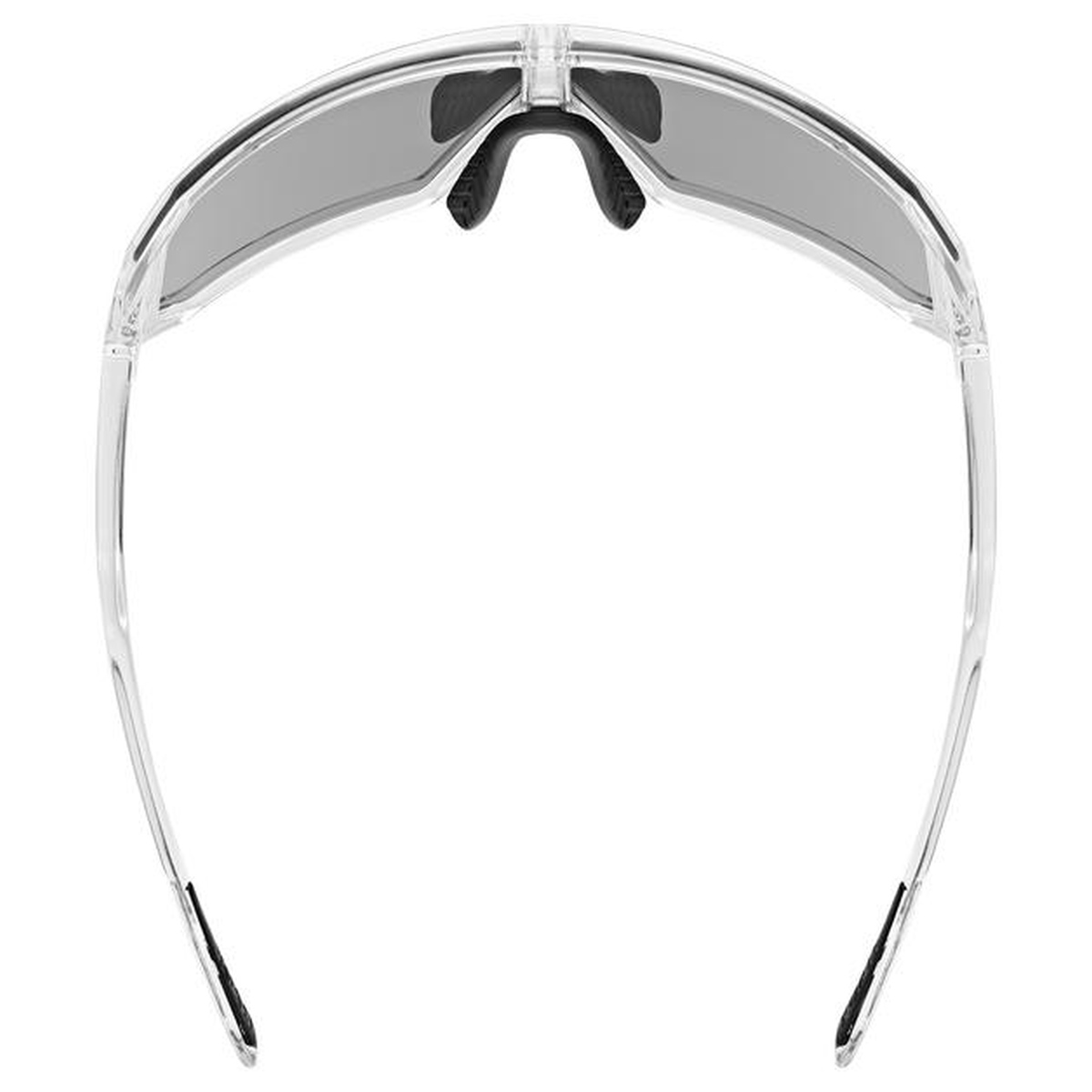 Uvex Sportstyle 237 Fahrrad / Sport Brille klar/mirror silberfarben