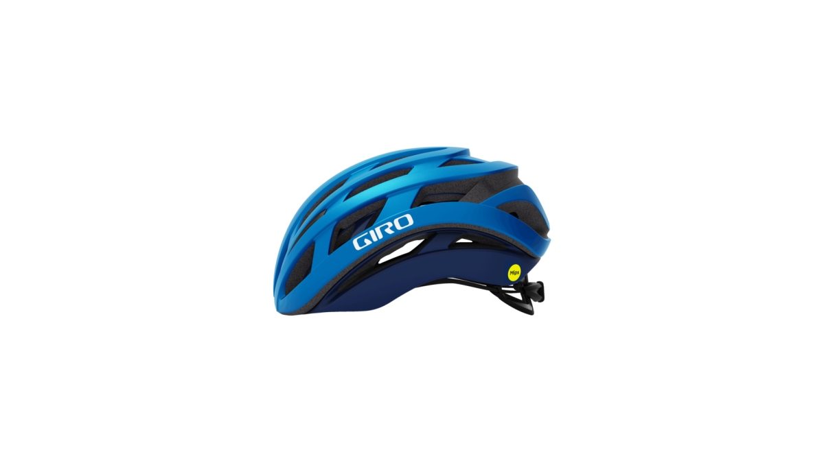Giro Helios Spherical Rennrad Fahrrad Helm matt blau 2025