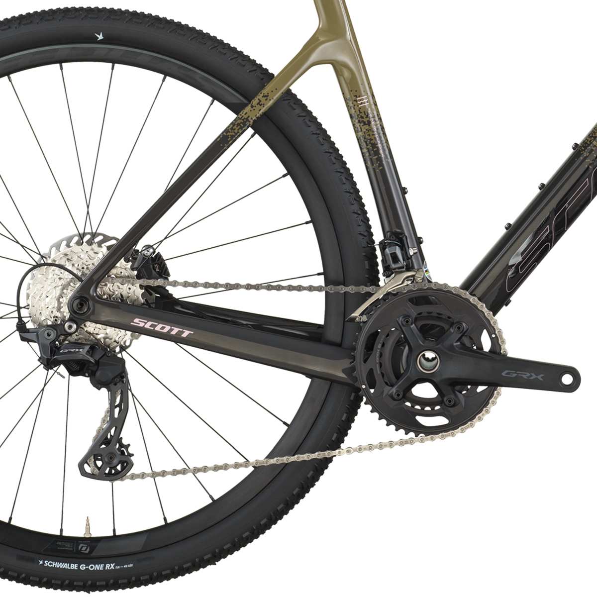 Scott Addict Gravel 40 Carbon Fahrrad khaki grün 2026