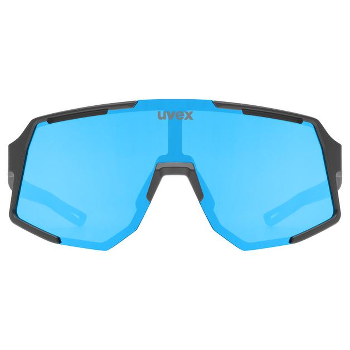 uvex Sequenze Fahrrad / Sport Brille matt schwarz/mirror blau 2027