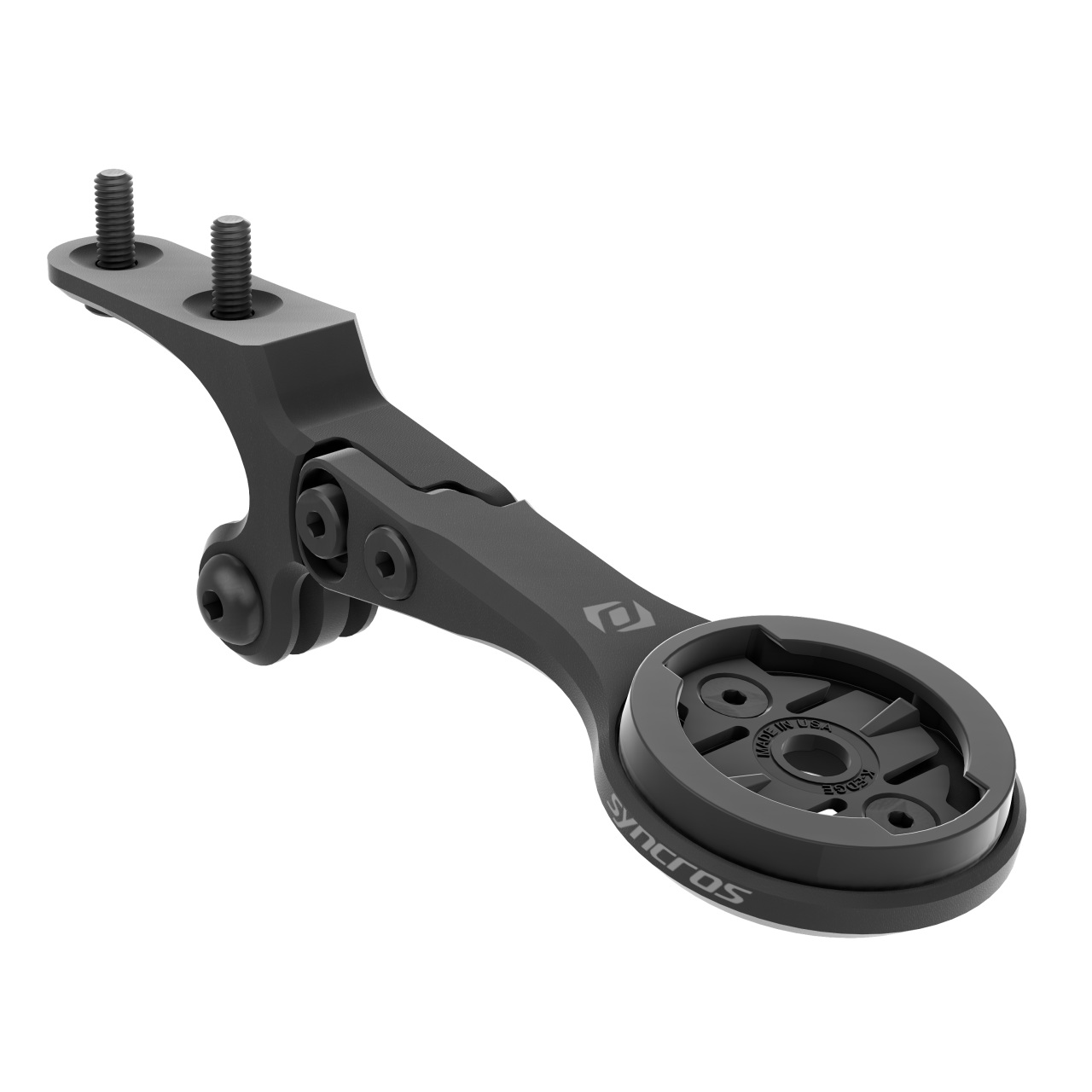 Syncros Front Mount iC Aero iM Computer Halterung für Garmin / Wahoo / GoPro schwarz